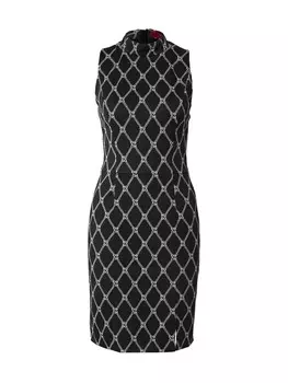 Платье HUGO Dress Kaferide, черный