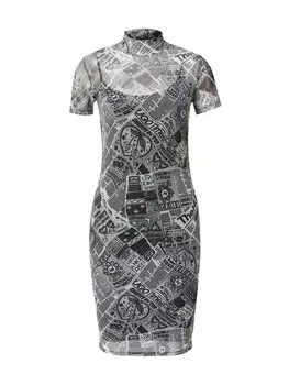 Платье HUGO Dress Naluna_B, серый