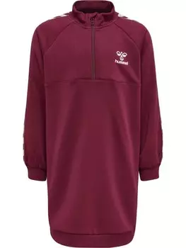 Платье Hummel Dress L/S Hmlolivia Mdchen, цвет RHODODENDRON