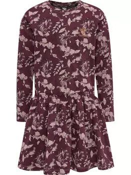Платье Hummel L/S Hmlhazel Dress L/S, цвет WINDSOR WINE