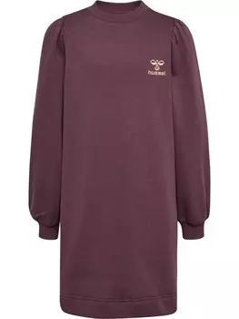 Платье Hummel L/S Hmltone Mdchen, цвет huckleberry