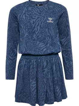 Платье Hummel L/S Hmlwild Dress L/S, цвет DARK DENIM