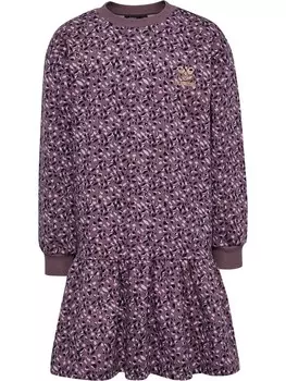 Платье Hummel, ягодный/пастельно-фиолетовый