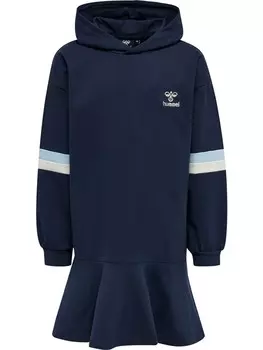 Платье Hummel Sports Dress, цвет light blue/dark blue