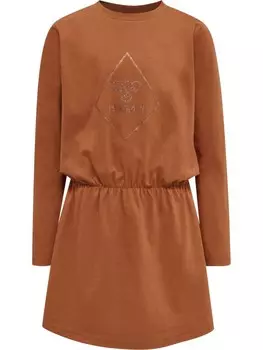 Платье Hummel Verstellbare Taille L/S Hmlluna Mdchen, цвет sierra