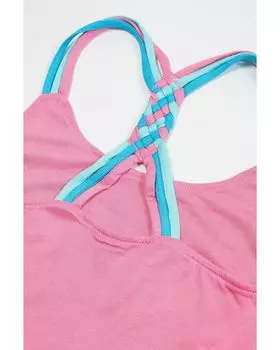 Платье Hurley Braided Strap Dress, цвет Hyper Pink
