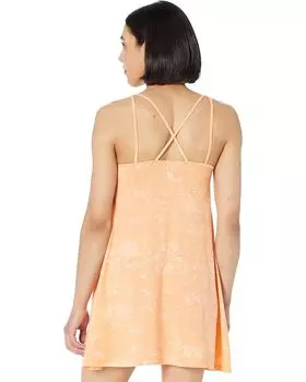 Платье Hurley Flowy Tank Dress, цвет Coral Reef Tie-Dye