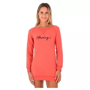 Платье Hurley Oceancare One&Only Script, оранжевый