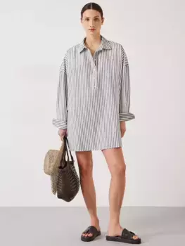 Платье HUSH Skye Beach Shirt, цвет navy/white