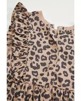 Платье HUXBABY Hux Sporty Frill Dress, цвет Hidden Hux Print