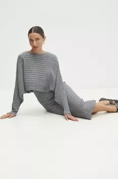 Платье и свитер Answear Lab, серый