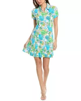 Платье IBKUL Годе, зеленый