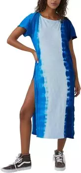 Платье Ice Cream Sundae Maxi Free People, цвет Dream Blue Combo