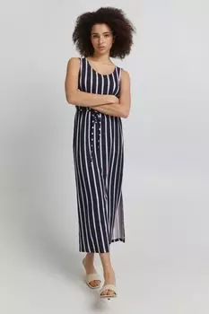 Платье ICHI Maxi, синий