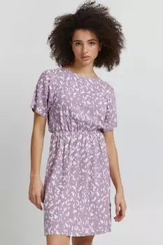 Платье ICHI Mini, фиолетовый