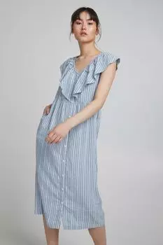 Платье ICHI Sommer, синий