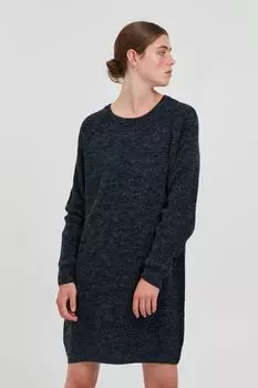 Платье ICHI Strick, серый