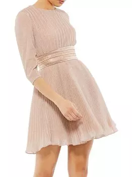 Платье Ieena с пышной юбкой Mac Duggal, золотой