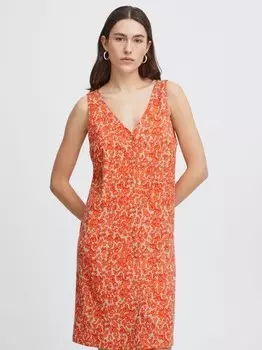 Платье ихая Ichi, оранжевый