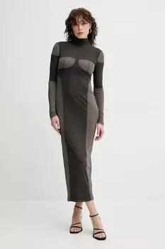 Платье IMELDA Nanushka, зеленый