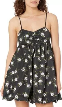 Платье In A Bubble Mini Free People, черный