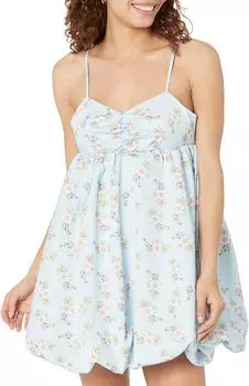 Платье In A Bubble Mini Free People, цвет Bluebell