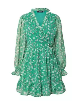 Платье In The Style JOSSA, зеленый