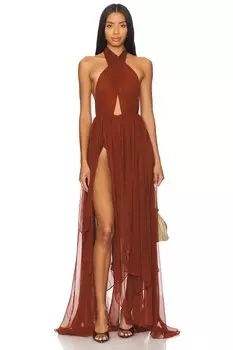 Платье ина Retrofete, коричневый