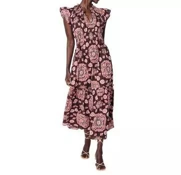 Платье Indira Ankle в цвете Avalon Cleobella