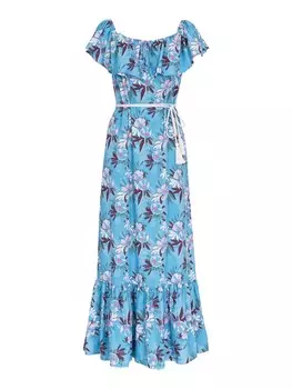 Платье Influencer Dress, цвет Sky blue/Mixed colors