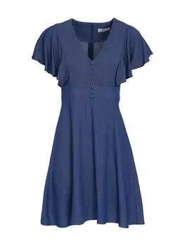 Платье Influencer Dress, синий деним