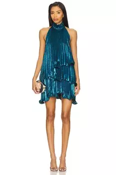 Платье Ireti Yaura, metallic blue