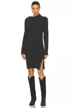 Платье Isabel Marant Marina, антрацит