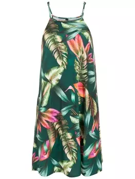 Платье Isis с принтом Lygia & Nanny, зеленый