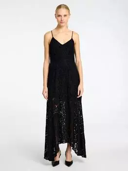 Платье из бисера deora SELECTED FEMME, черный