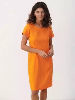 Платье из чистого льна aundreas Part Two, цвет Mandarin Orange