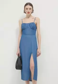 Платье из денима Calliope, цвет Blu Denim Medio