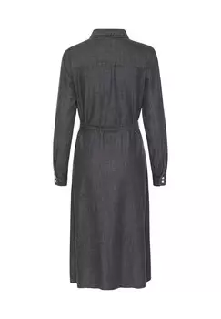 Платье из денима CIRKE Part Two, черный деним