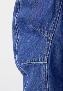 Платье из денима GAP X CULT GAIA DNM DOUBLE ZIP MINI DRESS GAP, синий