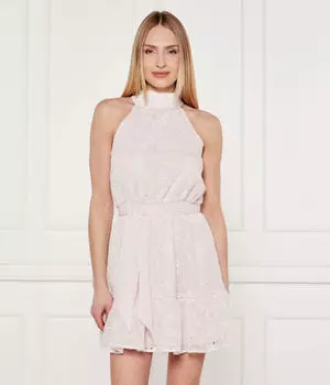 Платье из денима Guess Jeans, розовый