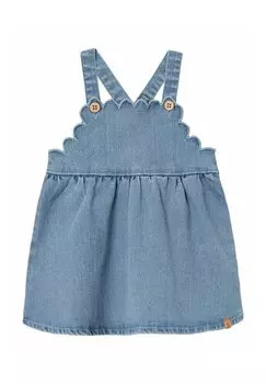 Платье из денима Lil' Atelier, синий деним