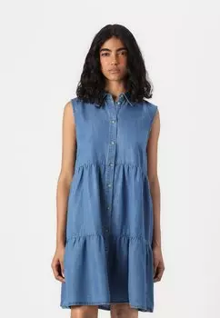Платье из денима ONLBEA SIESTA DRESS ONLY, цвет Medium Blue Denim