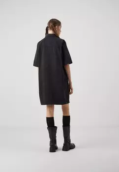 Платье из денима ONLBELLE BUTTON DRESS ONLY, серый деним
