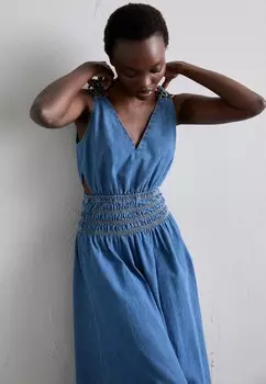 Платье из денима RUNIM maje, синий