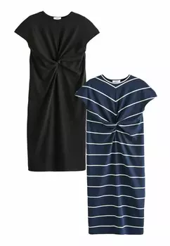 Платье из джерси 2 PACK REGULAR FIT Next, черный