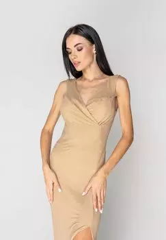 Платье из джерси ABEND Anna Kaval, золотой