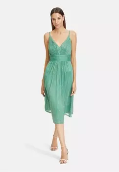 Платье из джерси ABEND IM GLITZER-LOOK Vera Mont, зеленый