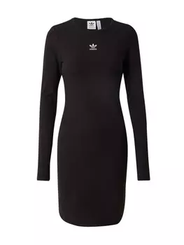 Платье из джерси ADIDAS ORIGINALS Dress ESS, черный