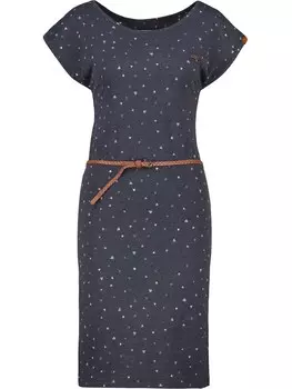 Платье из джерси Alife and Kickin Dress Elli, цвет marine blue/light blue