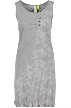 Платье из джерси Alife and Kickin Dress CameronAK, цвет grey denim/light grey